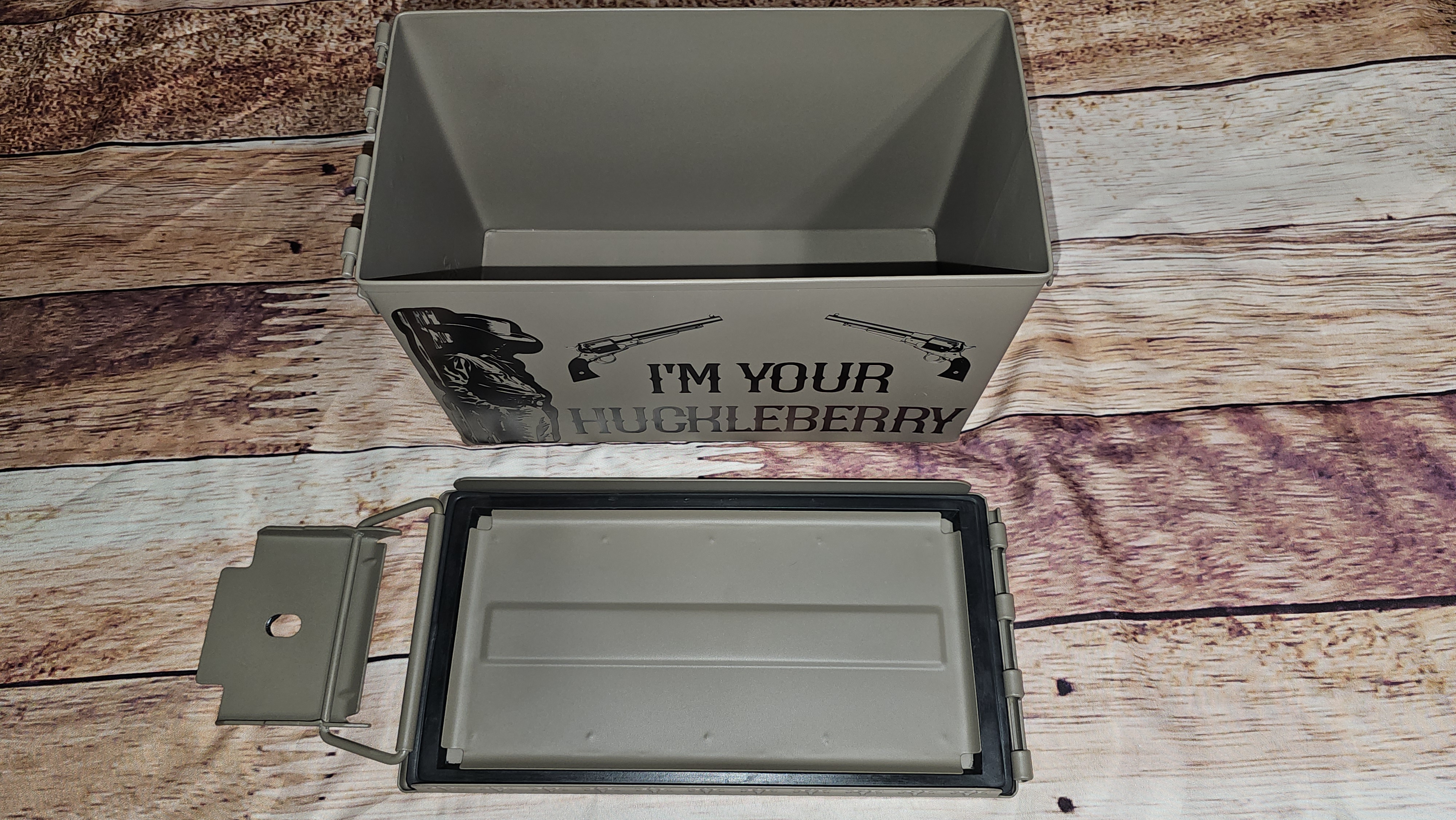 Custom Ammo Can - Laser engraved metal storage